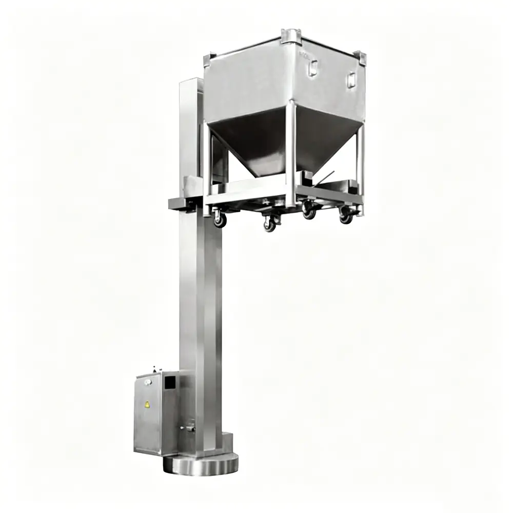 NTD Series IBC Bin Lift Feeder