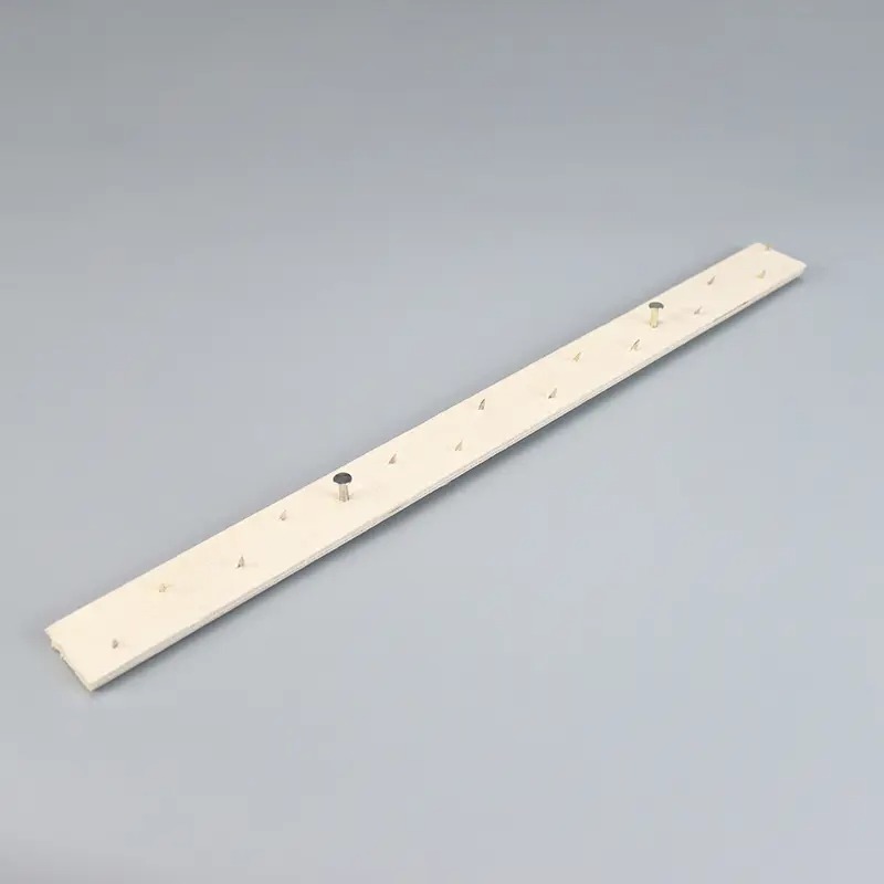 ZL-131 2 pin rows wood carpet tack strip 7/8 inch wide