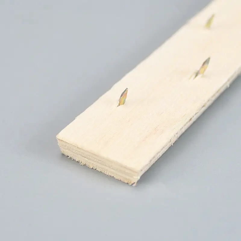 ZL-131 2 pin rows wood carpet tack strip 7/8 inch wide