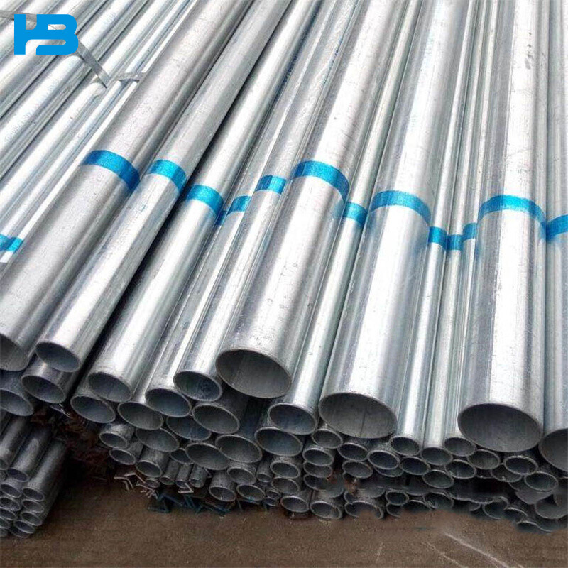 ST37-2 Galvanized Steel Round Pipe