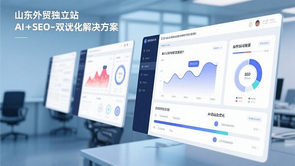 كيف يمكن لموقع الاستيراد والتصدير المستقل في شاندونغ الاستفادة من تحسين محركات البحث المزدوجة باستخدام الذكاء الاصطناعي؟
