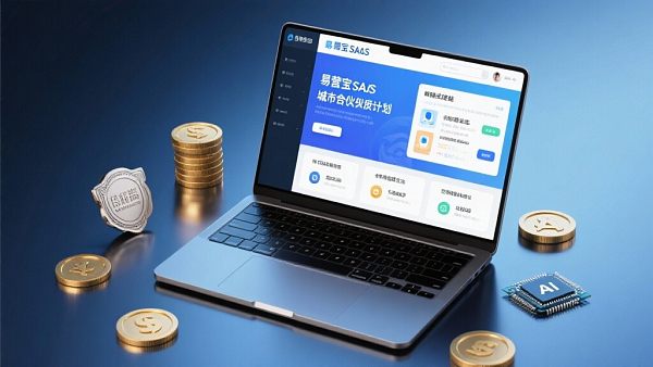 خطة شركاء مدينة يي باو: وكيل SaaS للواجهات الأمامية يحفر الذهب في السوق الزرقاء