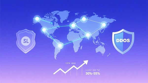 全球CDN加速能让外贸独立站提速多少?测试结果 هل يمكن لشبكة CDN العالمية تسريع مواقع التجارة الخارجية المستقلة؟ نتائج الاختبار