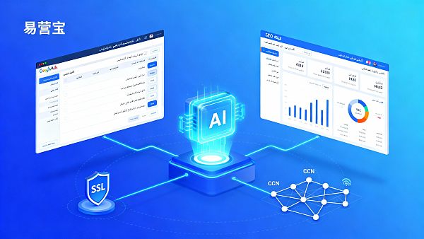 هل يمكن لخدمة إنشاء المواقع الإلكترونية المستقلة باللغة العربية من Yingyingbao إكمال تكوين Google Ads و SEO في وقت واحد؟