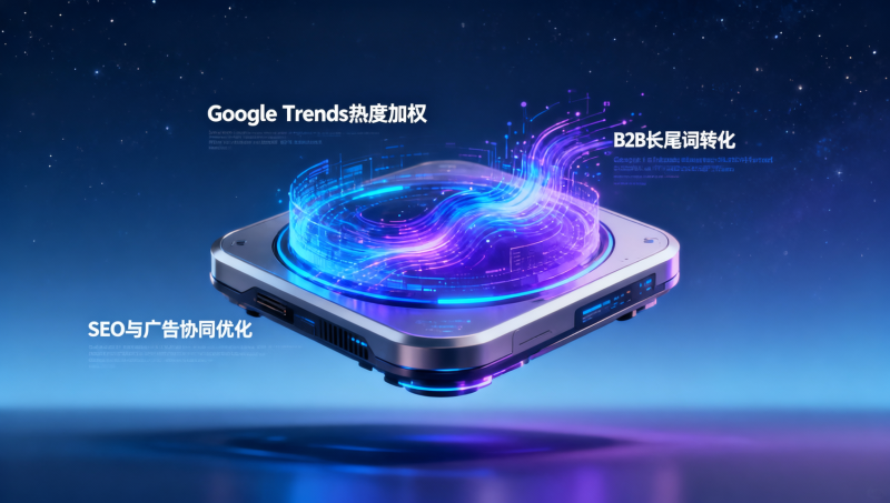 易营宝AI拓词是否支持结合Google Trends热度加权？某灯具客户TOP50词转化率分析