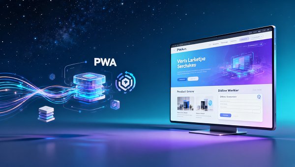 易营宝智能建站解决方案是否支持PWA离线访问？外贸业务员无网络场景使用验证