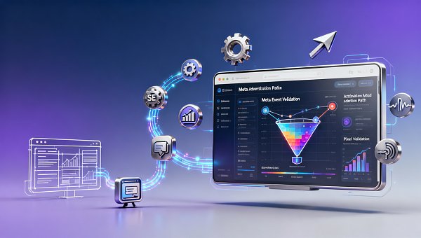 Meta广告投放技巧再强,也救不了没做归因配置的账户 حتى أفضل تقنيات وضع الإعلانات على منصة ميتا لا يمكنها إنقاذ حساب لم يتم تهيئته للإسناد.