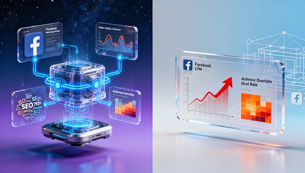 إشارات فشل استراتيجية إعلانات Facebook: عندما يرتفع CPM بنسبة 25% لأسبوعين متتاليين، يجب إعادة فحص معدل تداخل الجمهور