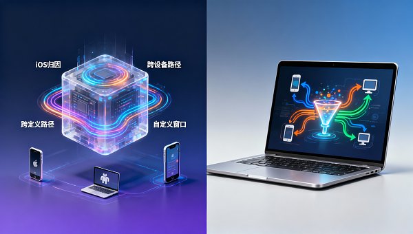 هل يدعم تحليل الإعلانات المدعوم بالبيانات 'نافذة تخصيص تخصيص الأجهزة المتعددة'؟ السياسة الخاصة بـ iOS حاسمة