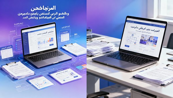 ما الذي يجب القيام به أولًا في دليل إنشاء موقع إلكتروني باللغة العربية