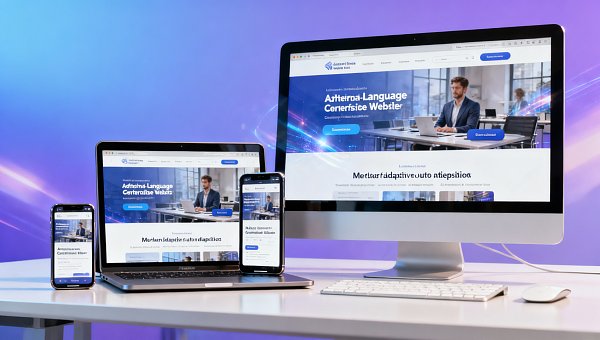 هل يمكن تكييف موقع إلكتروني متعدد اللغات للتجارة الخارجية ليتناسب مع أجهزة متعددة؟