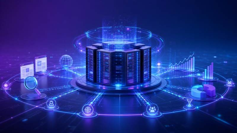 ما الوحدات الأساسية التي تشملها خدمات منصة التسويق الشاملة