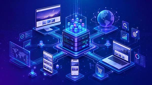 Headless CMS for global websites怎么搭建 كيفية بناء Headless CMS للمواقع الإلكترونية العالمية