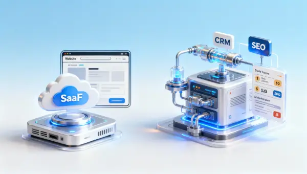 اختيار حلول التسويق للتوسع الخارجي في B2B: مقارنة بين SaaS خفيف الوزن ومنصة تسويق مخصصة