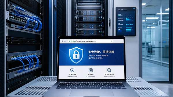 ما دور HTTPS في الموقع الإلكتروني？ التأثيرات الأمنية وتأثيرات SEO التي يجب معرفتها قبل اختيار المورّد