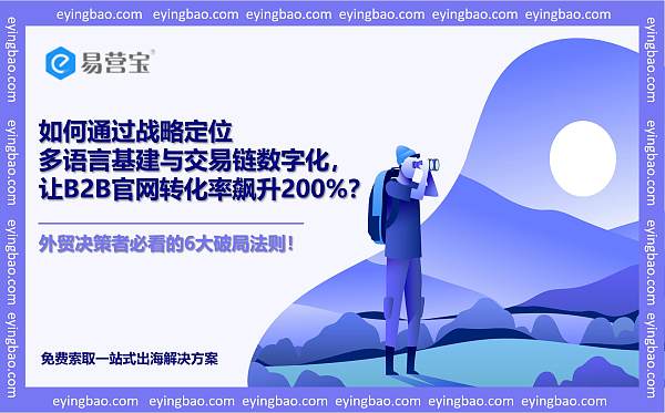 你的B2B官网为何转化低迷 这6大数字化引擎让全球采购商主动成交.jpg Pourquoi votre site B2B a-t-il un faible taux de conversion ? Ces 6 moteurs numériques font que les acheteurs mondiaux concluent activement des transactions !
