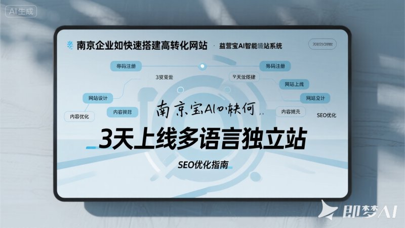 Comment les entreprises de Nankin peuvent-elles construire rapidement un site web ? Ce guide est à conserver