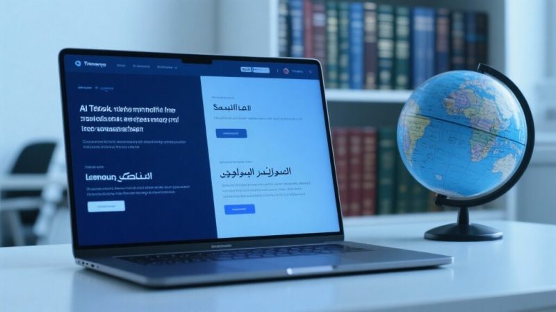 Application de la technologie de traduction IA dans les sites web indépendants du commerce extérieur