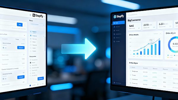 美国市场独立站SaaS解决方案:Shopify vs BigCommerce深度对比 Solution SaaS pour sites indépendants sur le marché américain : Comparaison approfondie entre Shopify et BigCommerce