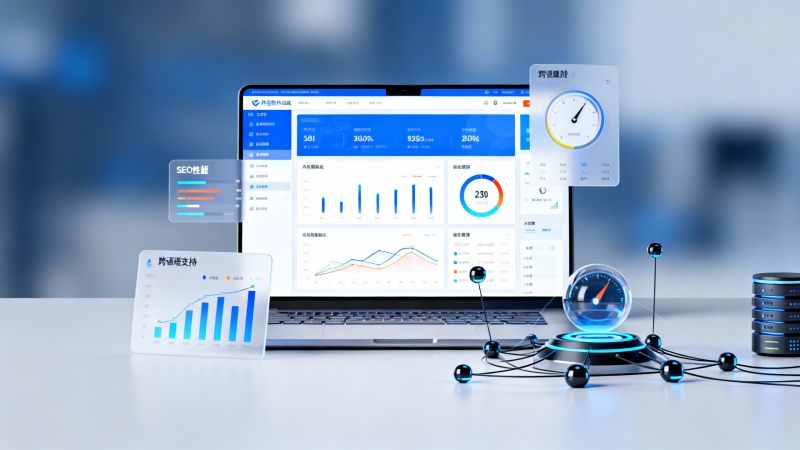 Modèle d'évaluation du système de création de site web pour l'exportation destiné aux décideurs d'entreprise