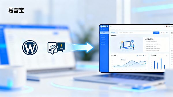 易营宝 vs WordPress:外贸建站该如何选择? EYB vs WordPress : Comment choisir un site web pour le commerce extérieur ?
