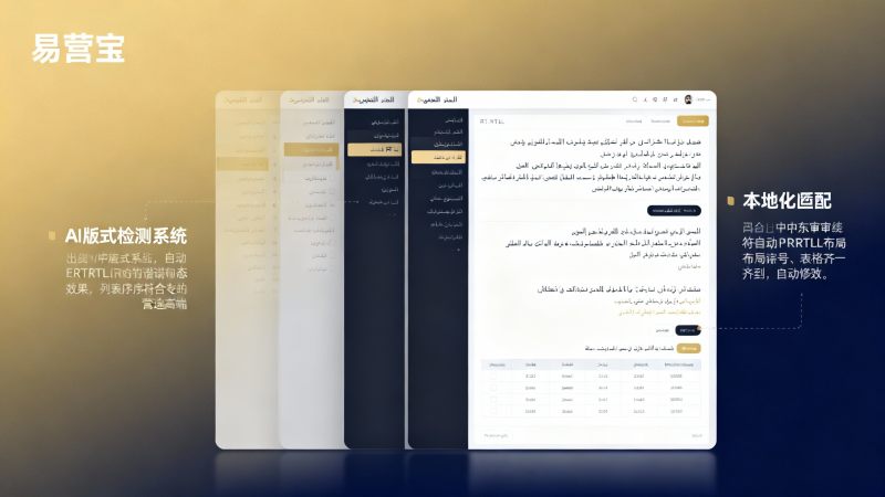 Comparaison des systèmes de création de sites web au Moyen-Orient : Les avantages uniques d'EasyStore dans la prise en charge des langues RTL