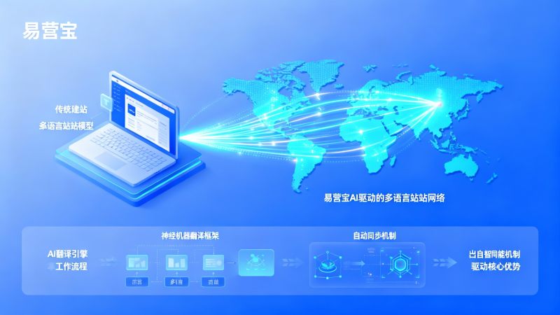 EasyYunbao vs création de site traditionnelle : quels sont les avantages différenciés en termes de support multilingue pour le commerce extérieur ?