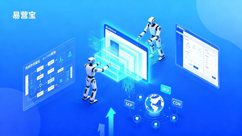 L'IA peut-elle aider à construire rapidement un site web indépendant ? Comparaison des écarts de coûts entre l'externalisation traditionnelle et la construction intelligente de sites web