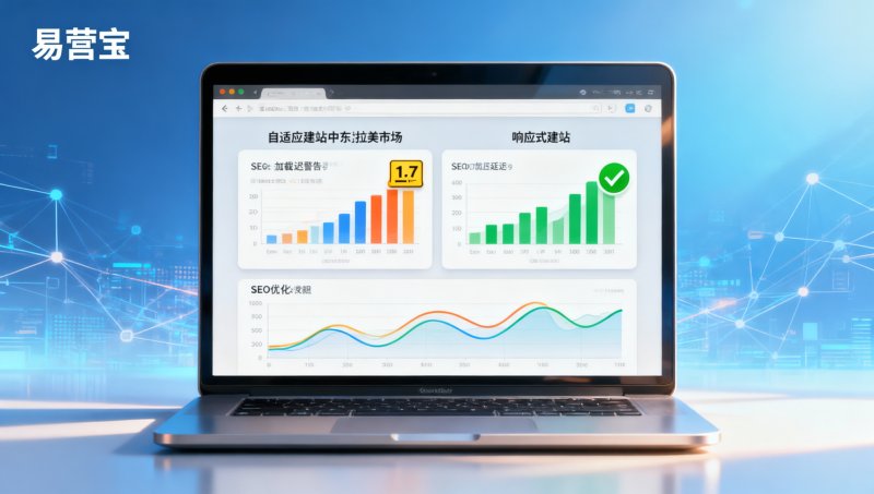 Les sites web adaptatifs conviennent-ils aux entreprises de commerce extérieur ? Comparaison entre réactif et adaptatif : un écart de 1,7 secondes dans les temps de chargement sur les marchés du Moyen-Orient et d'Amérique latine