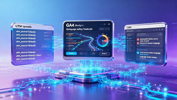 Difficulté à attribuer les résultats du marketing sur les réseaux sociaux des sites web commerciaux multilingues ? Guide pratique pour le suivi à trois niveaux UTM+GA4+CRM