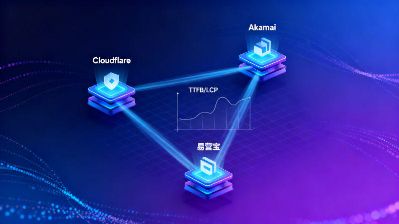 Comment le CDN améliore-t-il la vitesse d'accès aux sites Web ? Comparaison des différences réelles entre Cloudflare, Akamai et les CDN nationaux spécialisés dans le déploiement à l'étranger en termes de TTFB et de LCP.