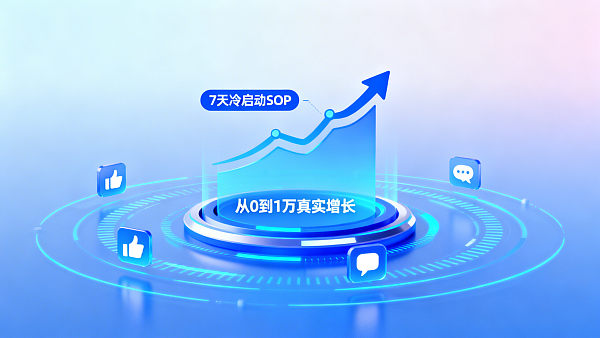 社媒运营怎么增加粉丝?从0到1万真实增长的7天冷启动SOP 社媒运营怎么增加粉丝?从0到1万真实增长的7天冷启动SOP