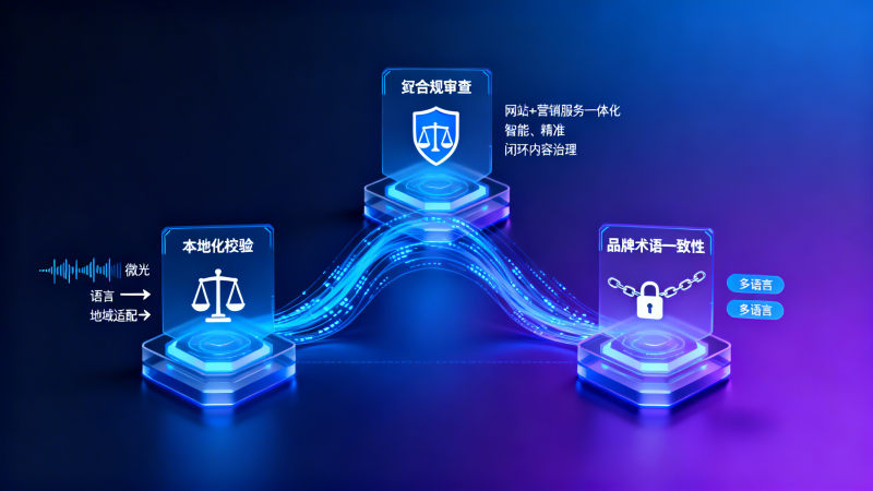 Enterprise Multilingual CMS doit impérativement prendre en charge 3 flux d'audit de contenu : vérification de conformité, validation locale et vérification de cohérence des expressions de marque