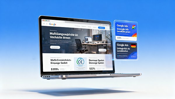 Amélioration du CTR des annonces multilingues Google Ads après l'utilisation d'EasyProfit par les PME exportatrices - Résultats de tests A/B sur des comptes réels
