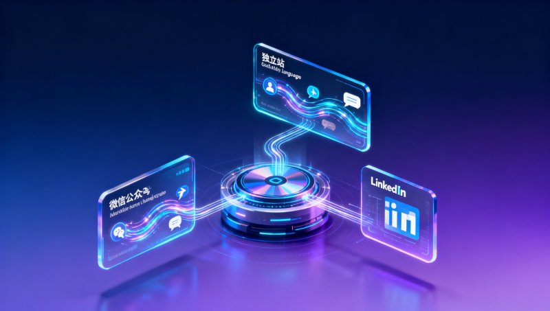 Comment utiliser le moteur de marketing AI Eyingbao pour couvrir tous les canaux ? WeChat Official Account + site indépendant + étiquetage automatique des leads LinkedIn