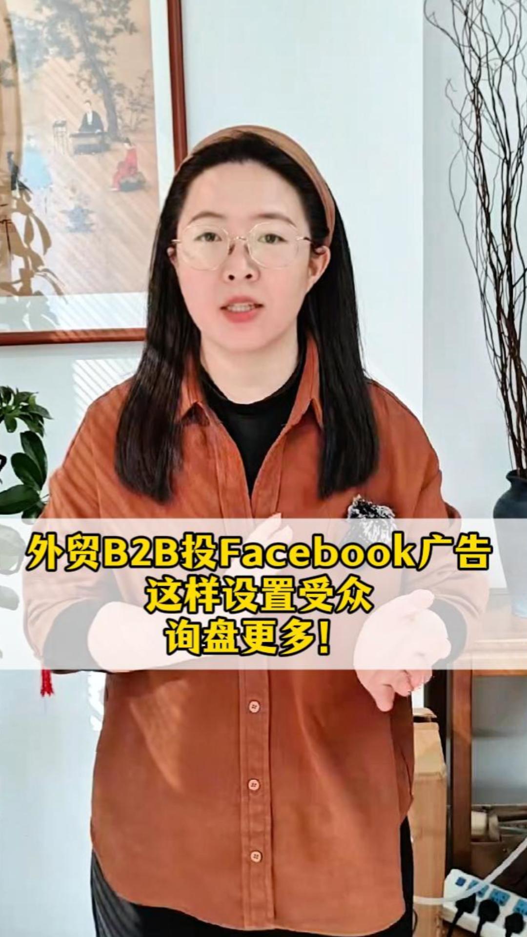 Publicité Facebook B2B pour l'exportation, configurez ainsi votre audience pour plus d'enquêtes !