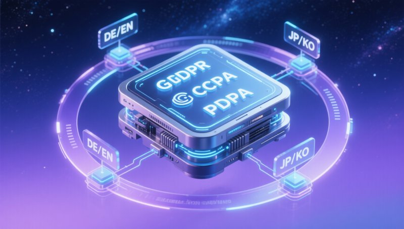 Dans le processus de construction de sites multilingues indépendants d'Eyingbao, 90% des équipes sous-estiment la complexité de personnalisation des modules de conformité juridique