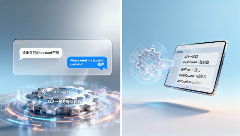 Comment garantir la cohérence terminologique lors de la traduction en temps réel par IA dans le cadre de conversations de service client où le texte est rédigé en chinois et en anglais ?