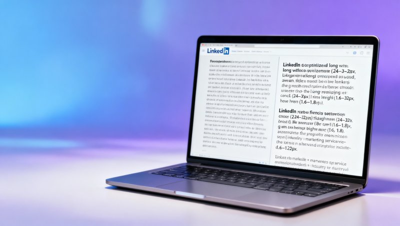 La publication de marketing d'entreprise LinkedIn avec un taux de lecture complet de 11% : le problème réside dans l'espacement entre les paragraphes