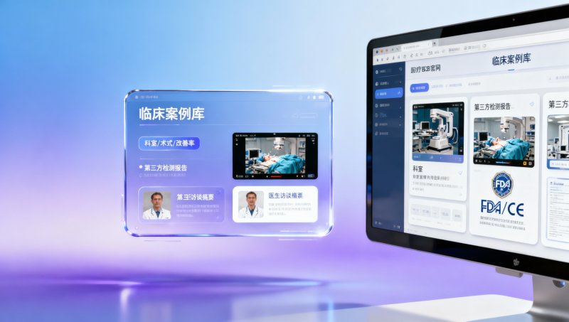Quels secteurs conviennent aux sites web axés sur le marketing ? Les sites B2B de dispositifs médicaux utilisent une 'bibliothèque de cas cliniques' pour remplacer les pages produits, avec une augmentation de 55% des demandes de devis