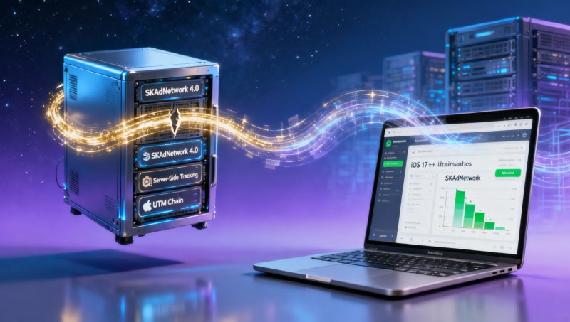 Dans la comparaison des performances des plateformes de création de sites web et des publicités à l'étranger, les données du 'taux d'installation' semblent bonnes, mais elles ne tiennent pas compte de la perte d'attribution sous le cadre iOS 17+ ATT