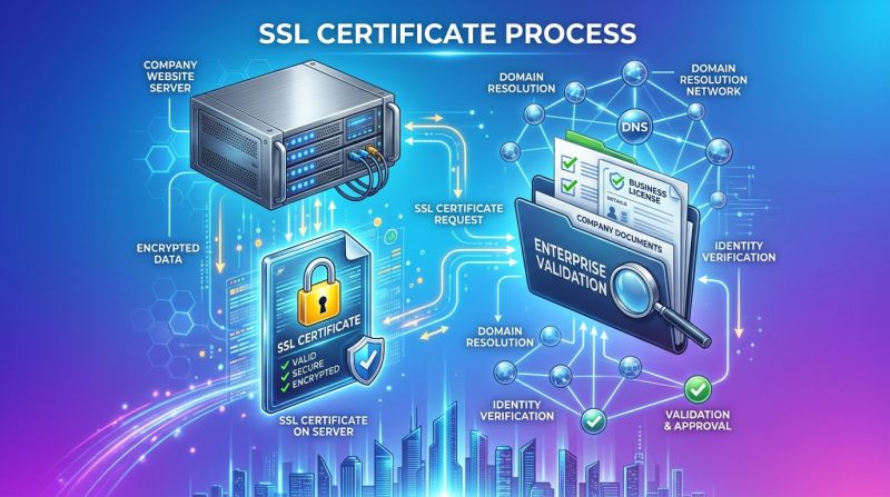 Quels documents faut-il préparer pour la procédure de demande de certificat SSL