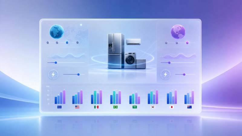 Entrée en vigueur de la nouvelle réglementation européenne EcoDesign : les sites web des fabricants d'appareils électroménagers doivent intégrer un calculateur d'efficacité énergétique interactif