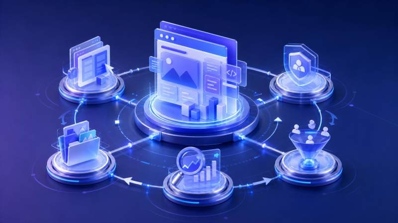 Liste des fonctionnalités d’un système de création de site en libre-service de niveau entreprise, lesquelles sont les plus pratiques