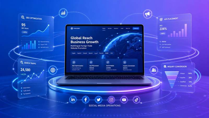 Comment promouvoir un site web multilingue de commerce extérieur pour générer des demandes de renseignements