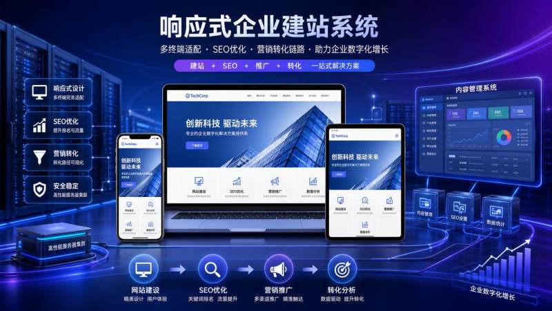Quels facteurs influencent le prix d’un système de création de site web d’entreprise responsive