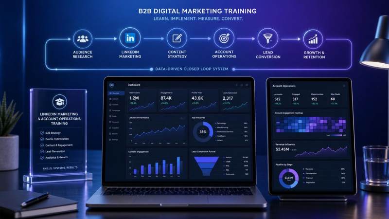 Ce que les débutants doivent apprendre en priorité pour une formation marketing LinkedIn plus efficace