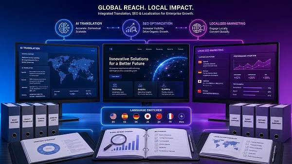 AI翻译软件适合外贸多语言站吗 Le logiciel de traduction IA convient-il aux sites multilingues de commerce extérieur