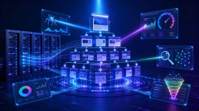Indicateurs clés de l'analyse SEO des outils pour webmasters