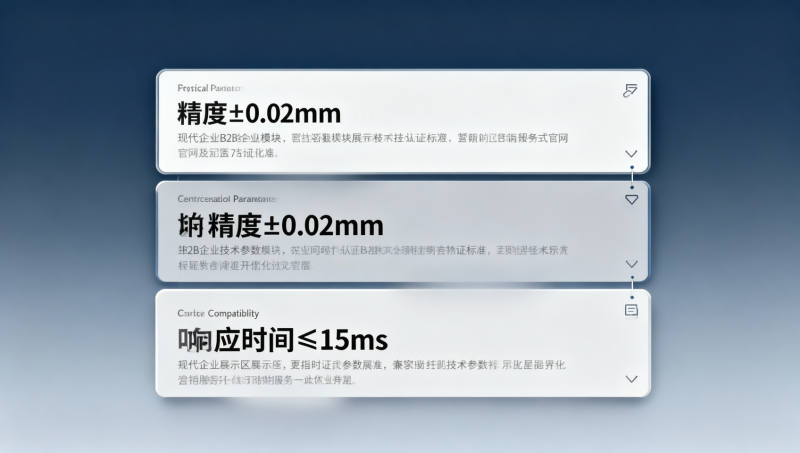 B2B落地页优化避坑手册：92%的企业在‘技术参数展示区’犯了这3个视觉动线错误